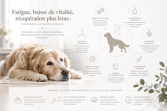 Pourquoi votre chien manque d’énergie malgré une bonne alimentation ?
